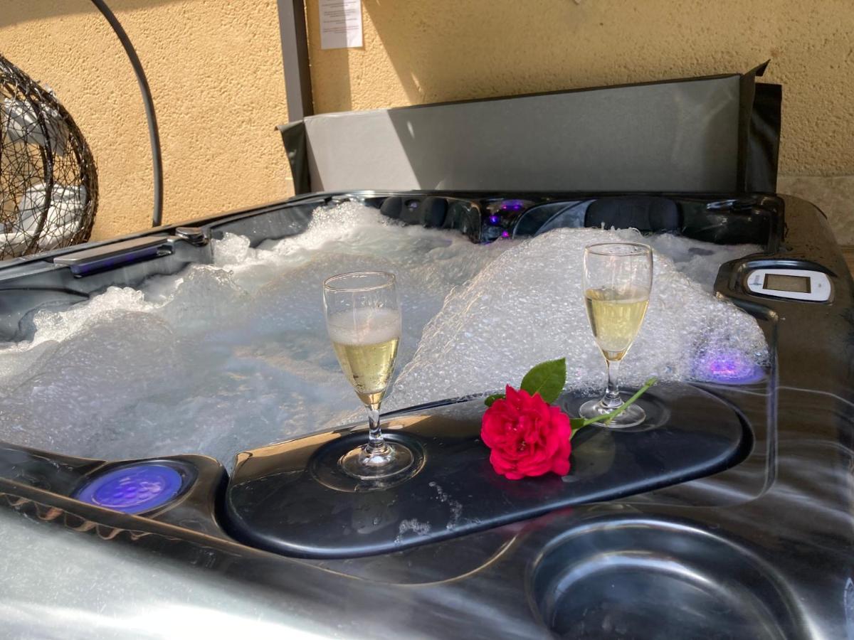 Gite Des Combes Blanches Avec Piscine Et Jacuzzi Frayssinet-le-Gélat 外观 照片
